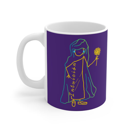 Taza morada INTUICIÓN Mod. ED.