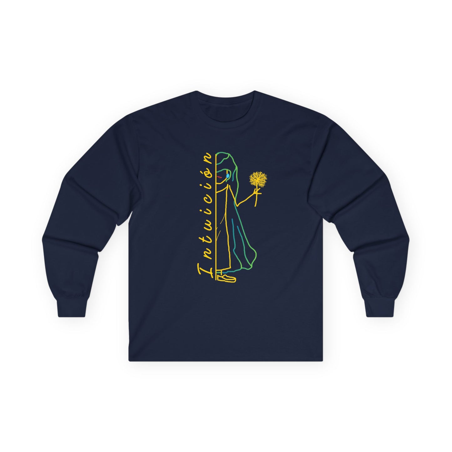 Camiseta algodón manga larga INTUICIÓN Mod. MD.