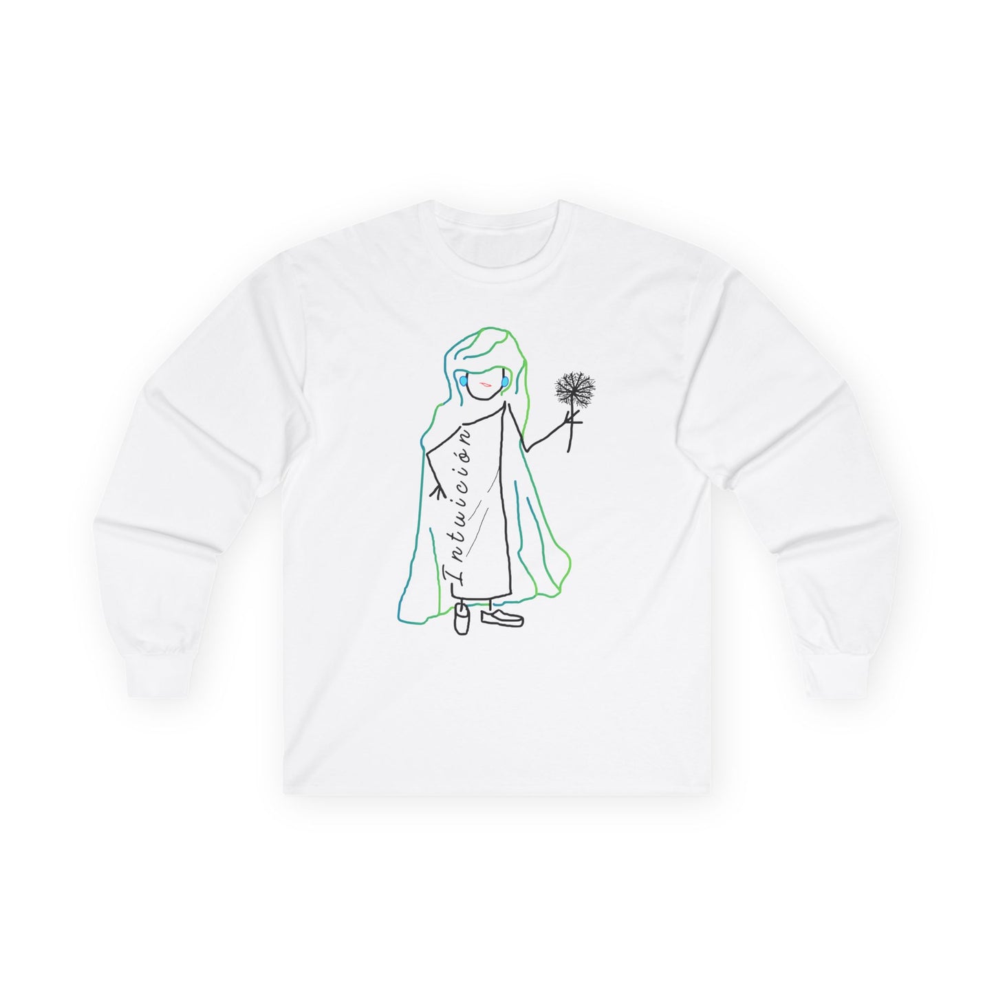 Camiseta algodón manga larga INTUICIÓN Mod. EC.