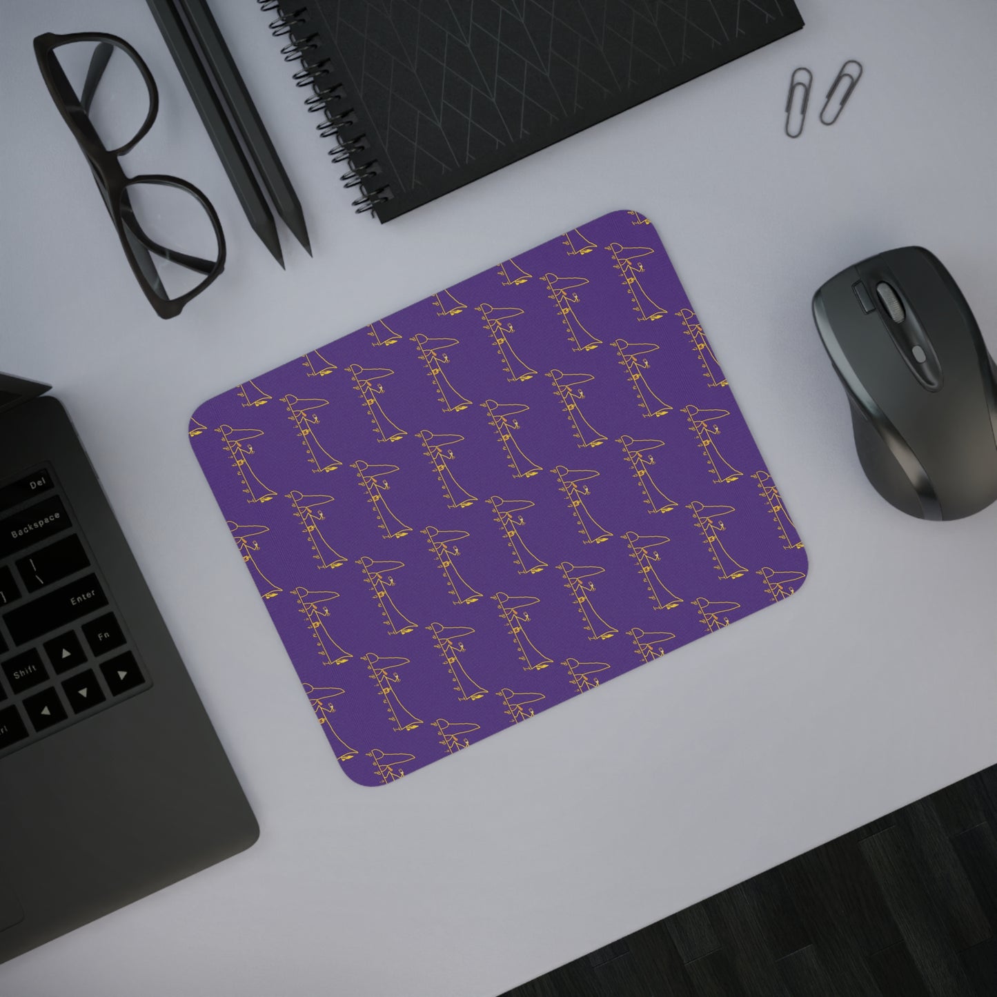 Alfombrilla ratón morada IDENTIDAD Mod MD.