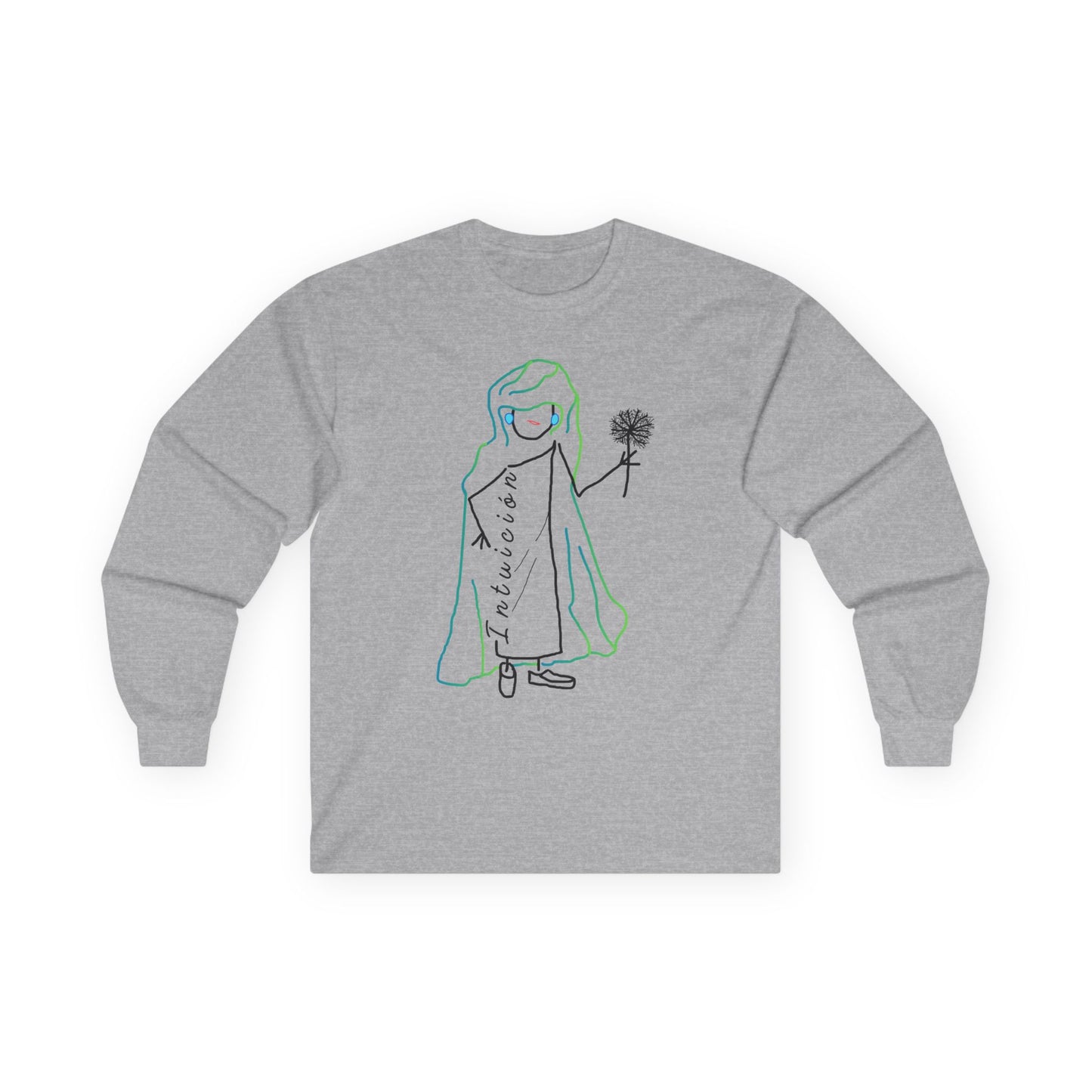 Camiseta algodón manga larga INTUICIÓN Mod. EC.