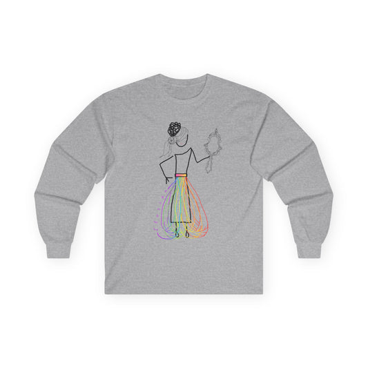 Camiseta algodón manga larga ILUSIÓN Mod. EC.