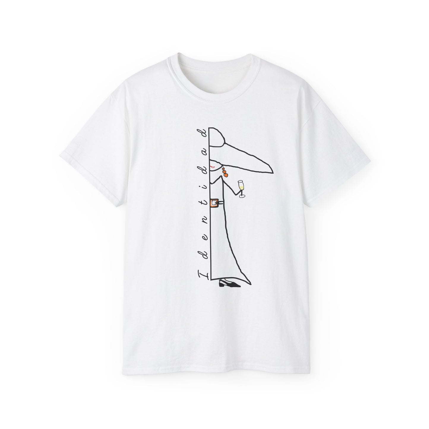 Camiseta algodón manga corta IDENTIDAD. Mod. MC.