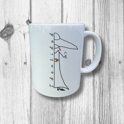 White mug IDENTITY Mod. MC.