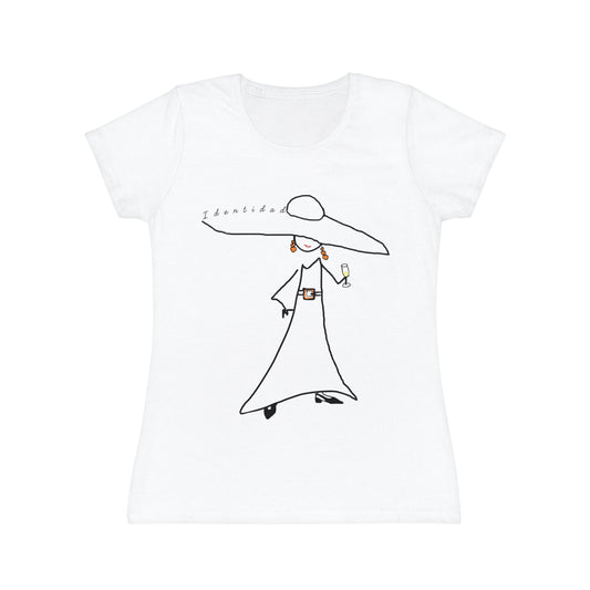 Camiseta entallada algodón manga corta. IDENTIDAD. Mod. EC.