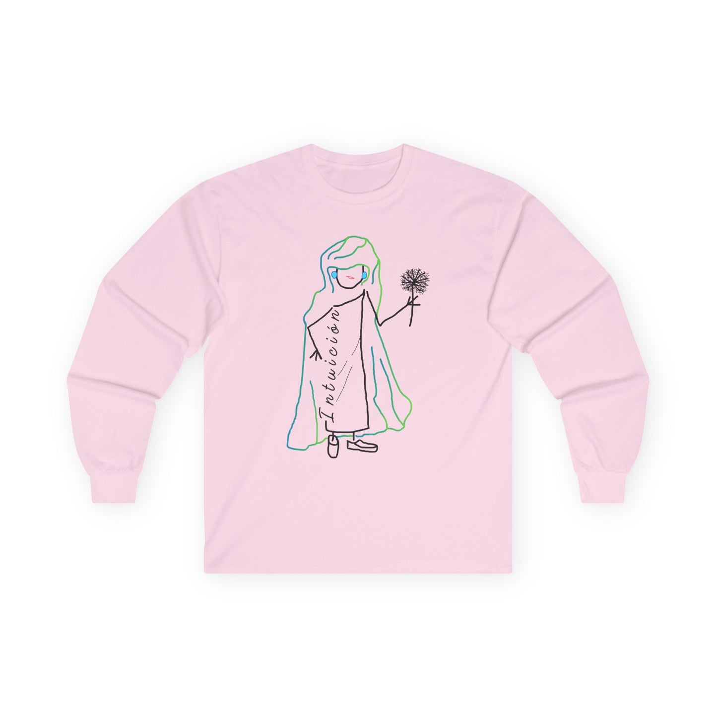 Camiseta algodón manga larga INTUICIÓN Mod. EC.