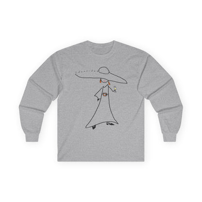 Long-sleeved cotton T-shirt IDENTITY Mod. EC.