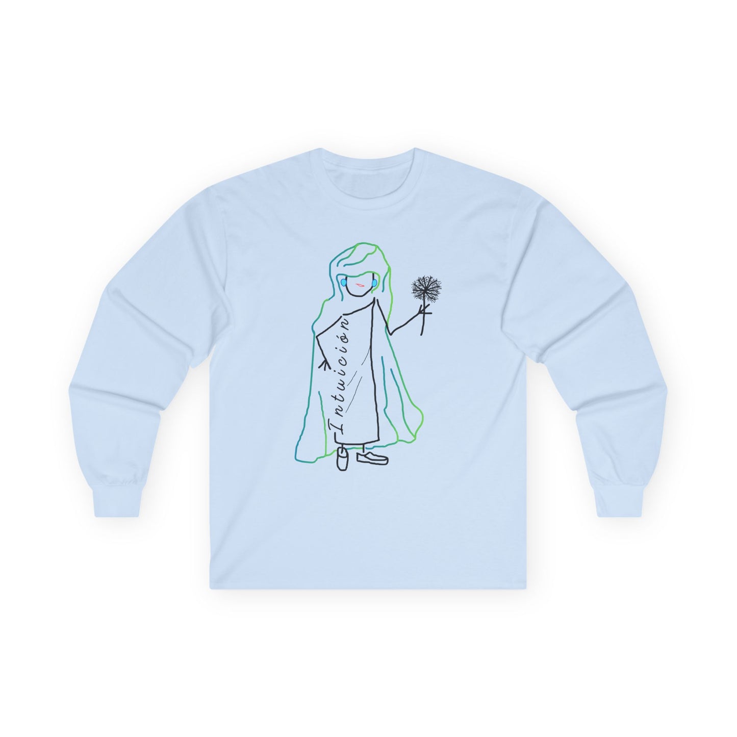 Camiseta algodón manga larga INTUICIÓN Mod. EC.
