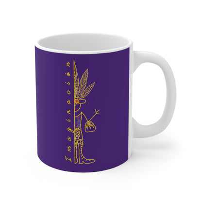 Taza morada IMAGINACIÓN Mod. MD.