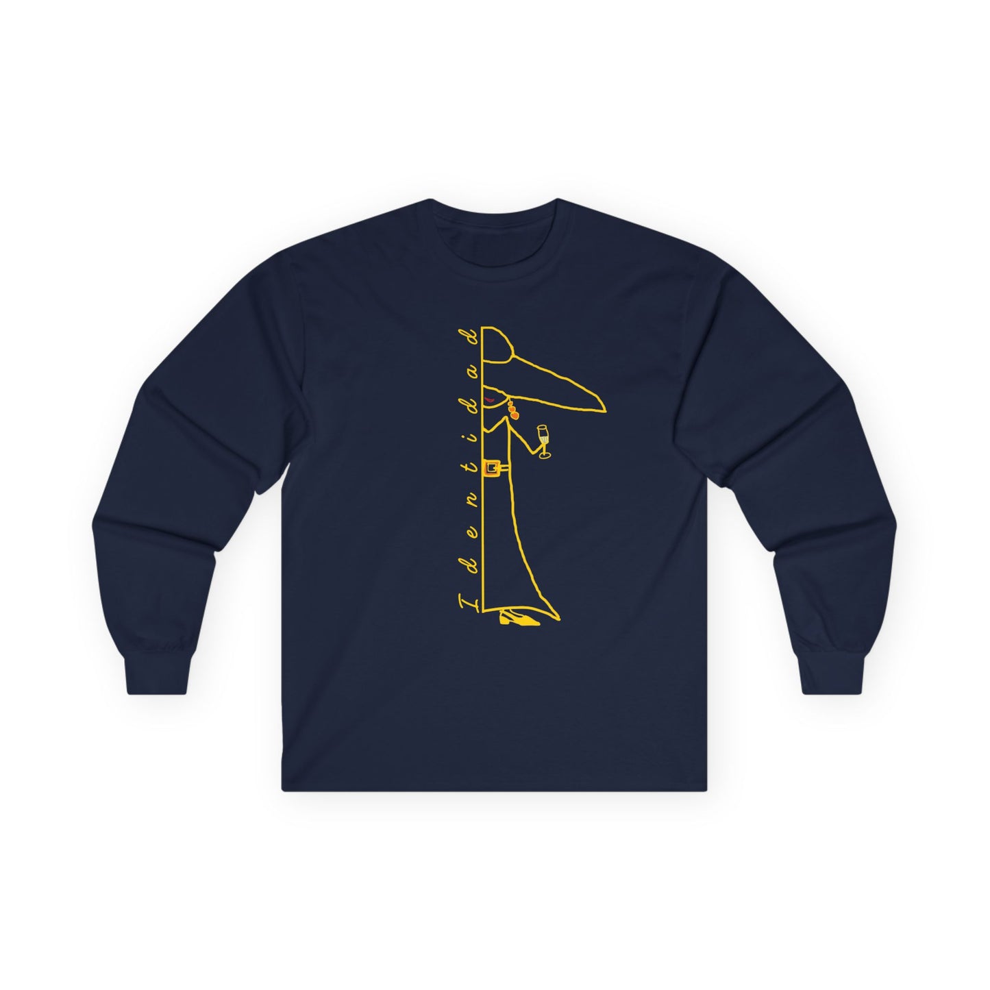 Long-sleeved cotton T-shirt IDENTITY Mod. MD.
