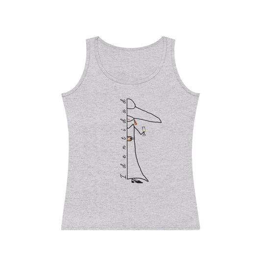 Camiseta sin mangas algodón. IDENTIDAD. Mod. MC.