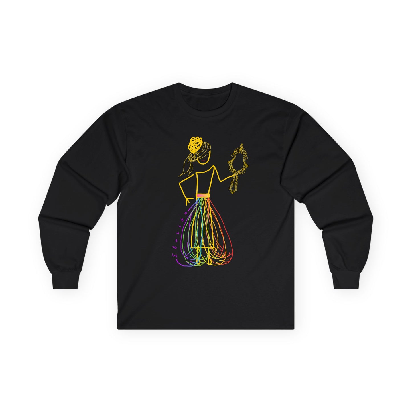 Camiseta algodón manga larga ILUSIÓN. Mod ED