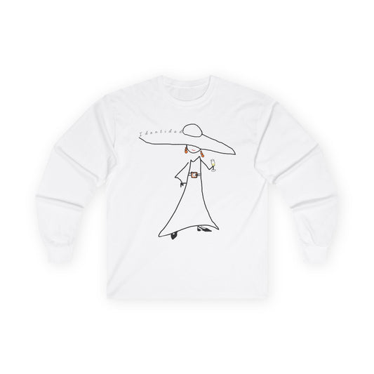 Camiseta de algodón manga larga IDENTIDAD Mod. EC