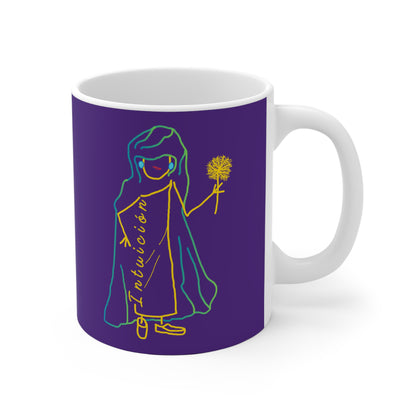 Taza morada INTUICIÓN Mod. ED.