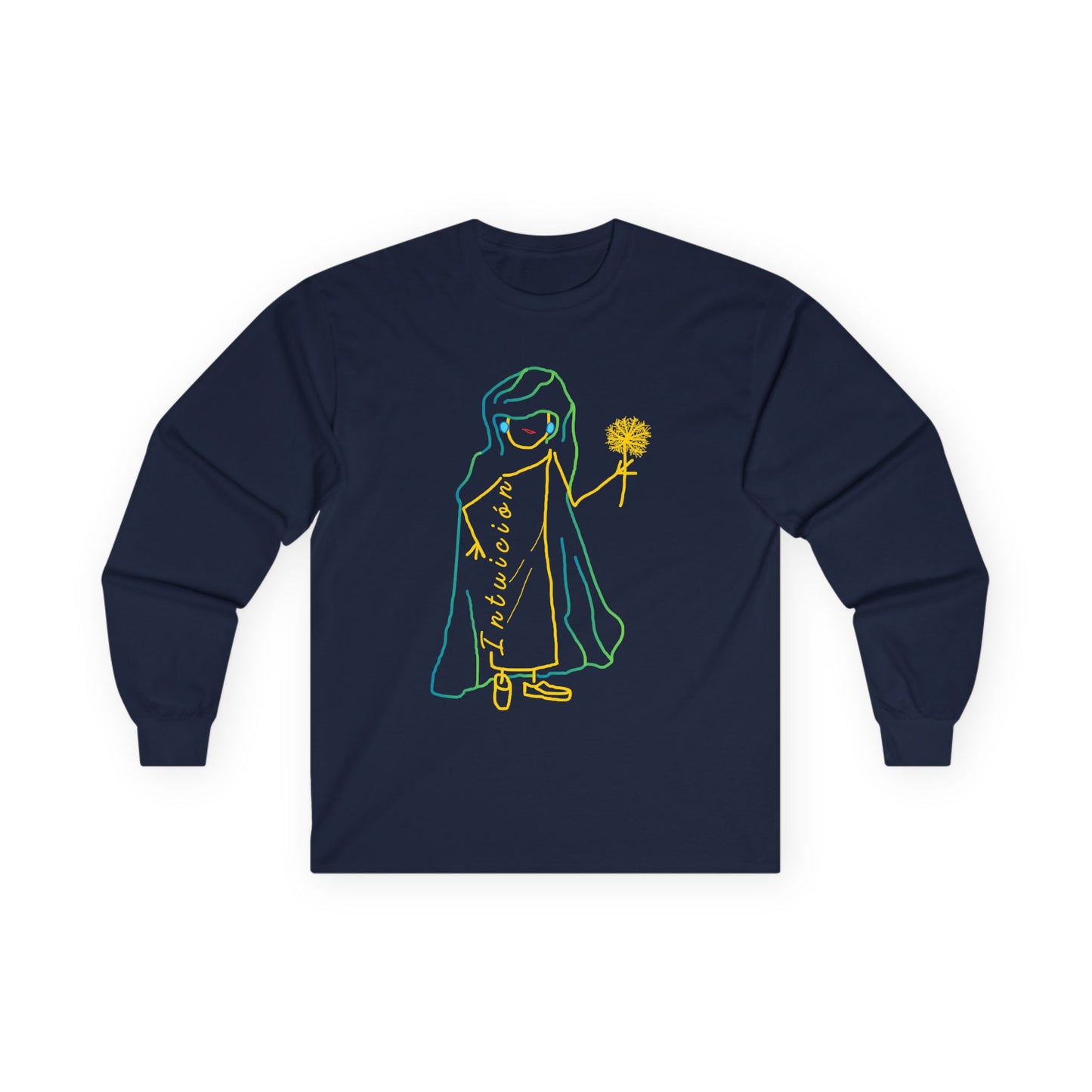 Camiseta algodón manga larga INTUICIÓN Mod. ED.
