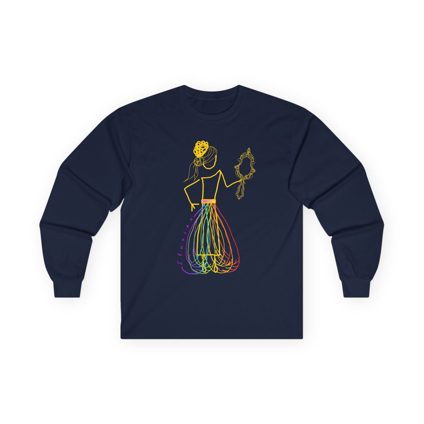 Camiseta algodón manga larga ILUSIÓN. Mod ED