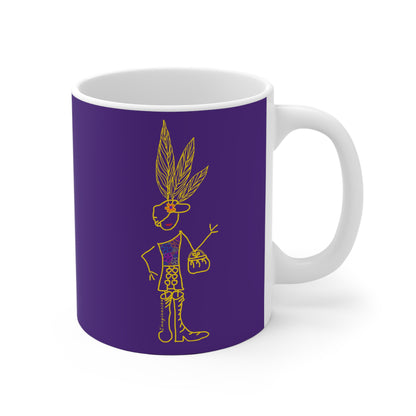 Taza morada IMAGINACIÓN Mod. ED.