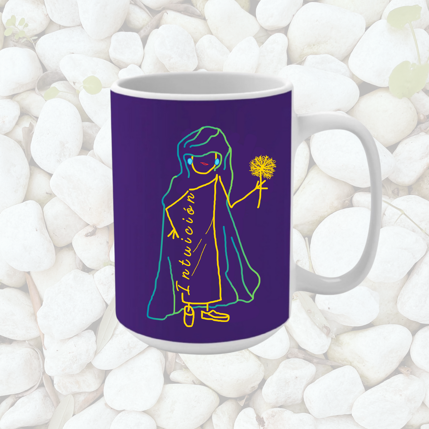 Taza morada INTUICIÓN Mod. ED.