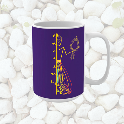 Taza morada ILUSIÓN Mod. MD.