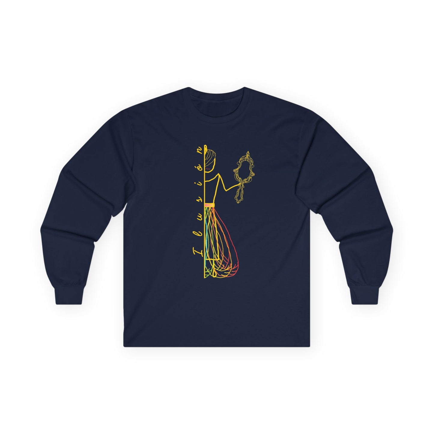 Camiseta algodón manga larga ILUSIÓN. Mod. MD