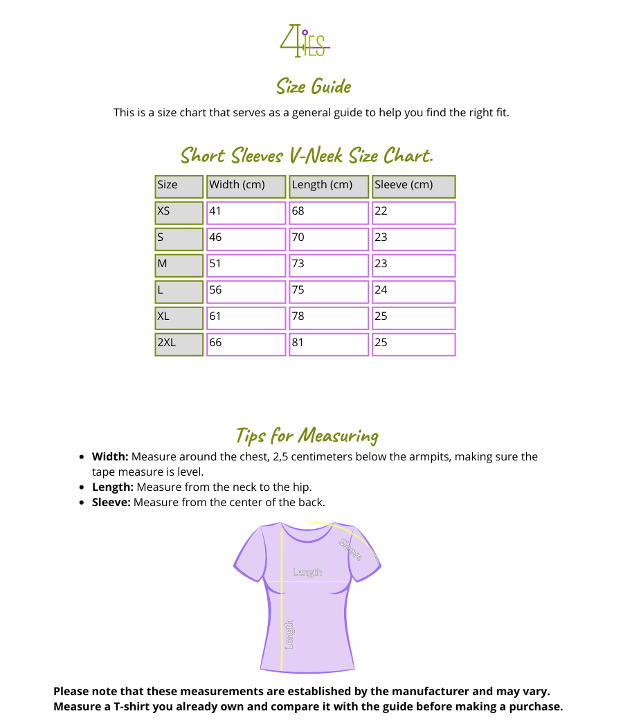 Short-sleeved cotton T-shirt, V-neck IDENTITY Mod. EC.