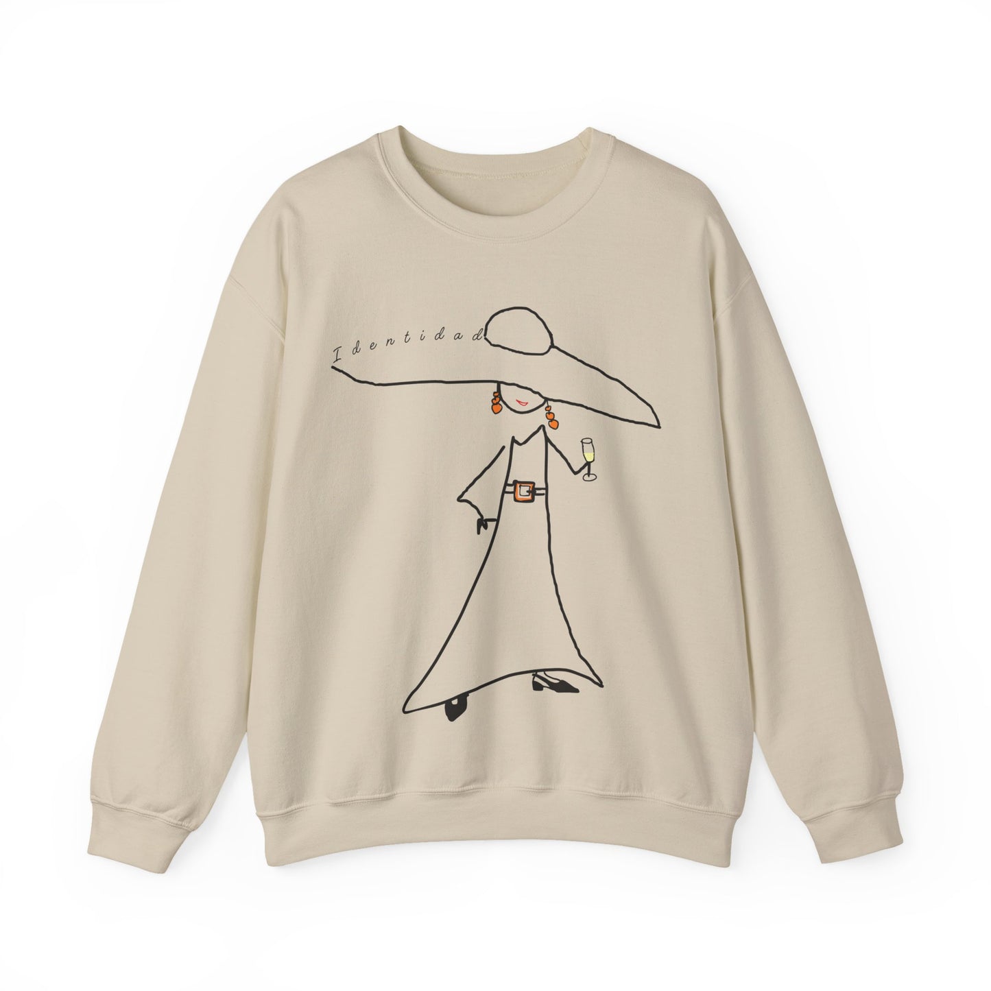 Sudadera IDENTIDAD Mod. EC.