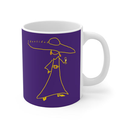 Purple mug IDENTITY Mod. ED.