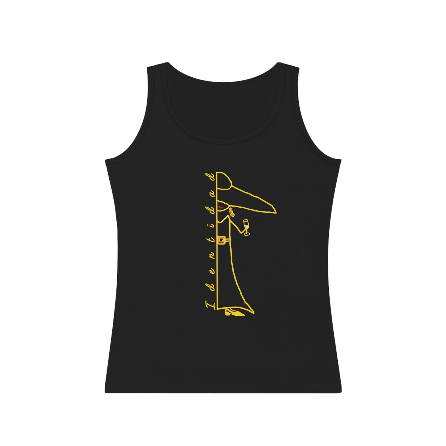 Camiseta sin mangas algodón. IDENTIDAD. Mod. MD.