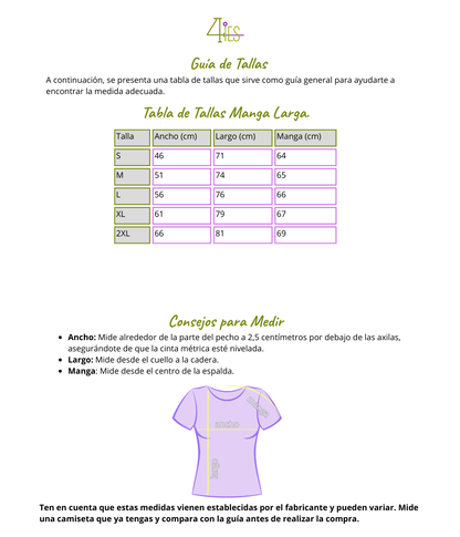 Camiseta algodón manga larga INTUICIÓN Mod. ED.