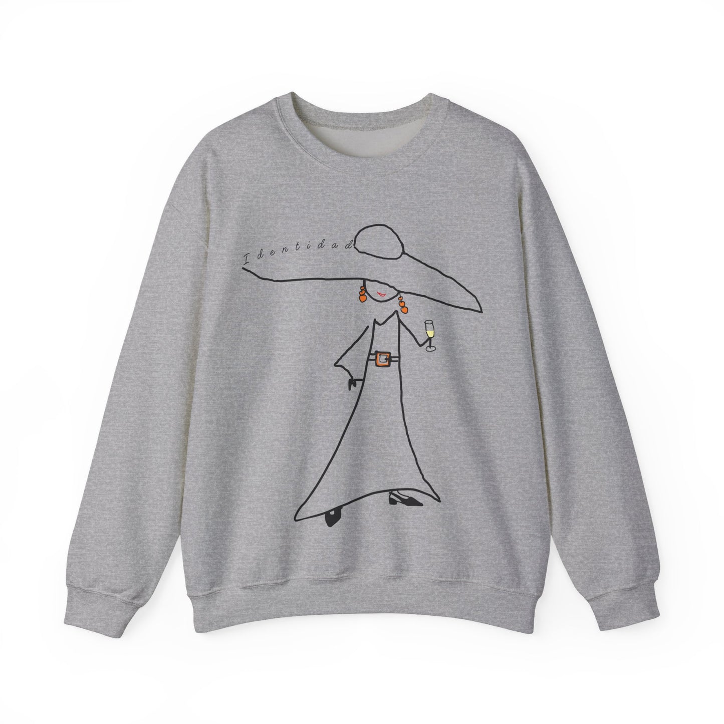 Sudadera IDENTIDAD Mod. EC.